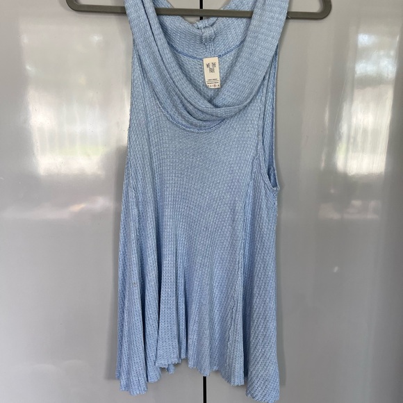 We The Free Tops - We The Free Swing Light Blue Sleeveless Top